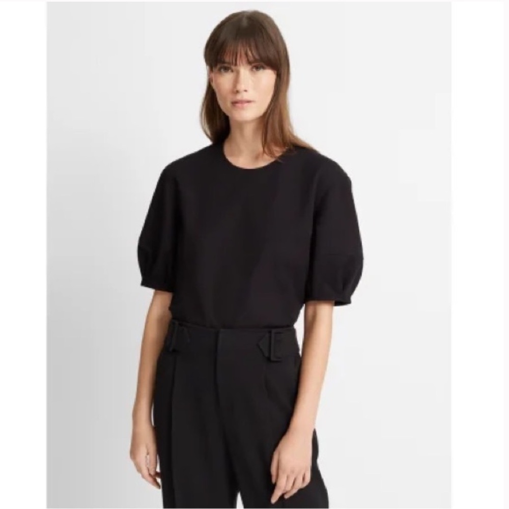 Club Monaco Puff Sleeve Top Small
